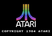 Rescue on Fractalus! for Atari 5200 - Atari logo.