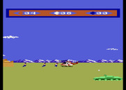 Choplifter! for Atari 7800 - Rescuing hostages; I need to get out of here quick, though!