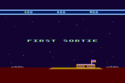 Choplifter! for Atari 5200 - First sortie begins.