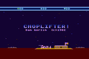 Choplifter! for Atari 5200 - Title screen.