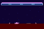 Choplifter! for Atari 8-bit - A rescue begins...