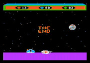 Choplifter! for Apple II - Game over.
