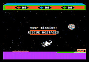 Choplifter! for Apple II - Game demo.