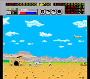 Choplifter! for Arcade - A rescue underway...