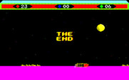 Choplifter! for Fujitsu FM-7 - Game over.