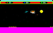 Choplifter! for Fujitsu FM-7 - I've been hit!