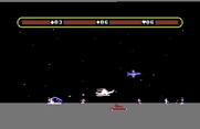 Choplifter! for Commodore 64 - Tanks, planes, and more make the rescue mission difficult...