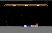 Choplifter! for Commodore 64 - Dropping people off at the base...