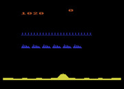 Missile Command for Atari 5200 - Level complete; earn bonuses for leftover cities and ammo...