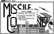 Missile Command for Atari ST - About the game...