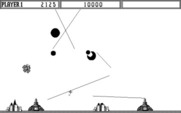 Missile Command for Atari ST - Only 2 cities left, be careful!