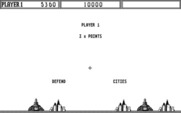 Missile Command for Atari ST - 3x points on this level...