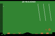 Missile Command for Atari 2600 - Be sure to protect the remaining two cities...