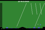 Missile Command for Atari 2600 - A city is about to be destroyed!