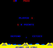 Missile Command for Arcade - Ready player one?
