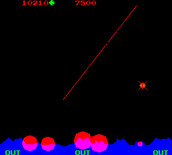Missile Command for Arcade - Oh no, I'm out of ammo!