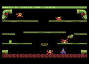 Mario Bros. for Atari 5200 - Kick the crab off the platform before it gets up.