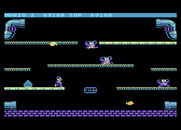 Mario Bros. for Atari 5200 - It's difficult to stop moving on the frozen platforms.