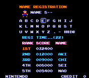 Mario Bros. for Arcade - Game over, but a new high score!
