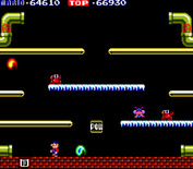 Mario Bros. for Arcade - Be careful on the slippery floors...