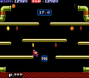 Mario Bros. for Arcade - Collect all of the coins on the bonus round!