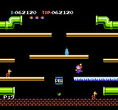 Mario Bros. for NES / Famicom - Introducing Slipice...watch out for the frozen platforms!