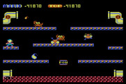 Mario Bros. for Atari 8-bit - A mixture of tough opponents!