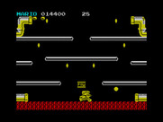 Mario Bros. for ZX Spectrum - Collect coins for a bonus.