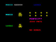 Mario Bros. for ZX Spectrum - Bonus points awarded!