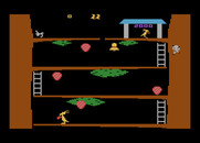 Kangaroo for Atari 5200 - Game start.