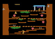 Kangaroo for Atari 5200 - Start of level two.