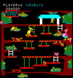 Kangaroo for Arcade - Watch out for that ape that tries to steal your boxing gloves!