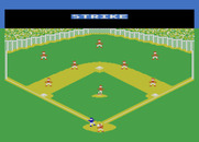 RealSports Baseball for Atari 5200 - Strike!