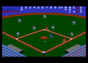 RealSports Baseball for Atari 7800 - Players running to first and second...