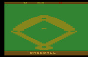 RealSports Baseball for Atari 2600 - Title screen.