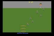 Kaboom! for Atari 2600 - Gameplay; catch the falling bombs!