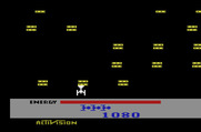 MegaMania for Atari 2600 - I'm hit! Be careful when the invaders get too low on the screen...