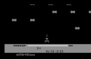 MegaMania for Atari 2600 - Here comes a wave of tires! Be careful when they get low on the screen...