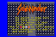 SideWinder for Arcade - Game instructions.