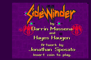 SideWinder for Arcade - Credits screen 1.