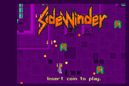 SideWinder for Arcade - Title screen.