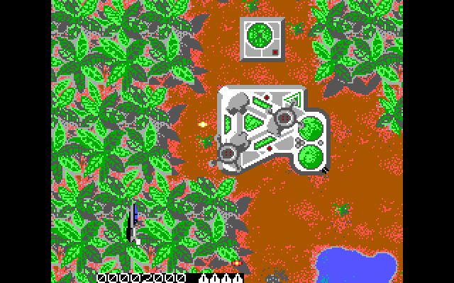 SideWinder IBM PC/Compatibles Screenshot: Each level has a different graphical theme.