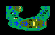 Dreadnaught Factor, The for Intellivision - Bombing the energy vents of a dreadnaught...