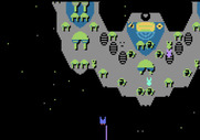 Dreadnaught Factor, The for Atari 5200 - That was close! Narrowly dodged some enemy fire...