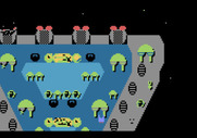 Dreadnaught Factor, The for Atari 5200 - Destroy the dreadnaught's engines to slow it down a bit...