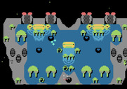 Dreadnaught Factor, The for Atari 5200 - Crash! I've been hit!