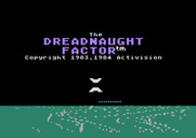 Dreadnaught Factor, The for Atari 5200 - Title screen.