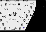 Dreadnaught Factor, The for Atari 8-bit - The screen flashes different colors when a dreadnaught is destroyed...