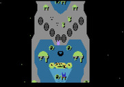 Dreadnaught Factor, The for Atari 8-bit - Destroy all of the energy vents to destroy the entire dreadnaught...