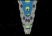 Dreadnaught Factor, The for Atari 8-bit - Crash! I've been hit!